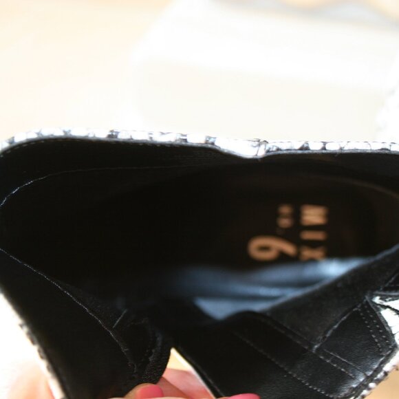 Mix No. 6 Boot  Black/White Size 9 1/2 M (NWOT) - Picture 10 of 13